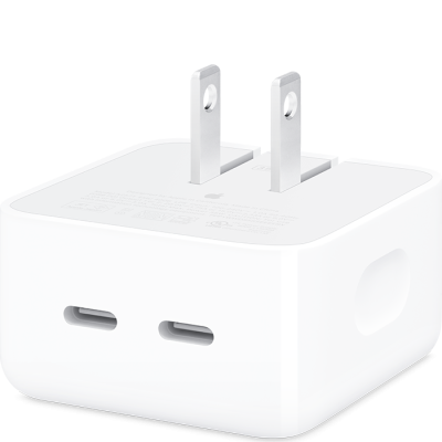 Apple 35W Dual USB-C Port Power Adapter