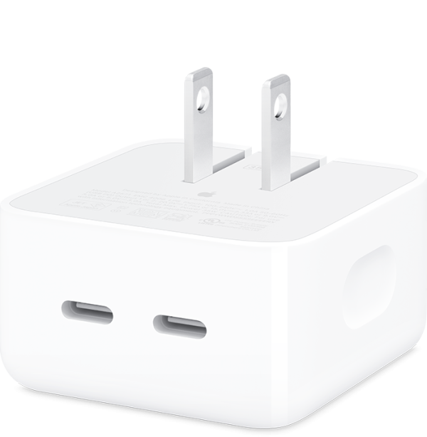 Apple 35W Dual USB-C Port Power Adapter