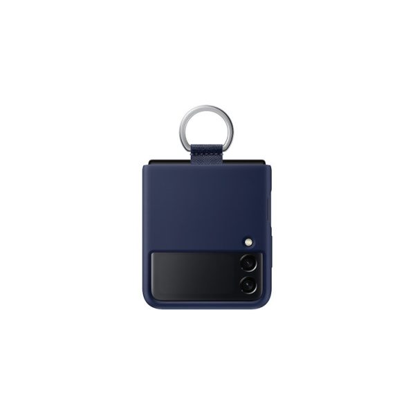 Silicon Cover for Galaxy Z Flip | Flip 3 | Flip 4 | Flip 5 with ring - Image 3
