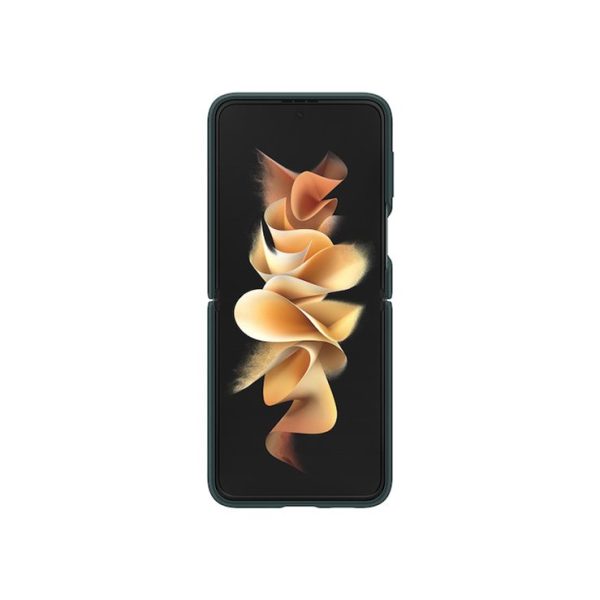 Silicon Cover for Galaxy Z Flip | Flip 3 | Flip 4 | Flip 5 with ring - Image 4
